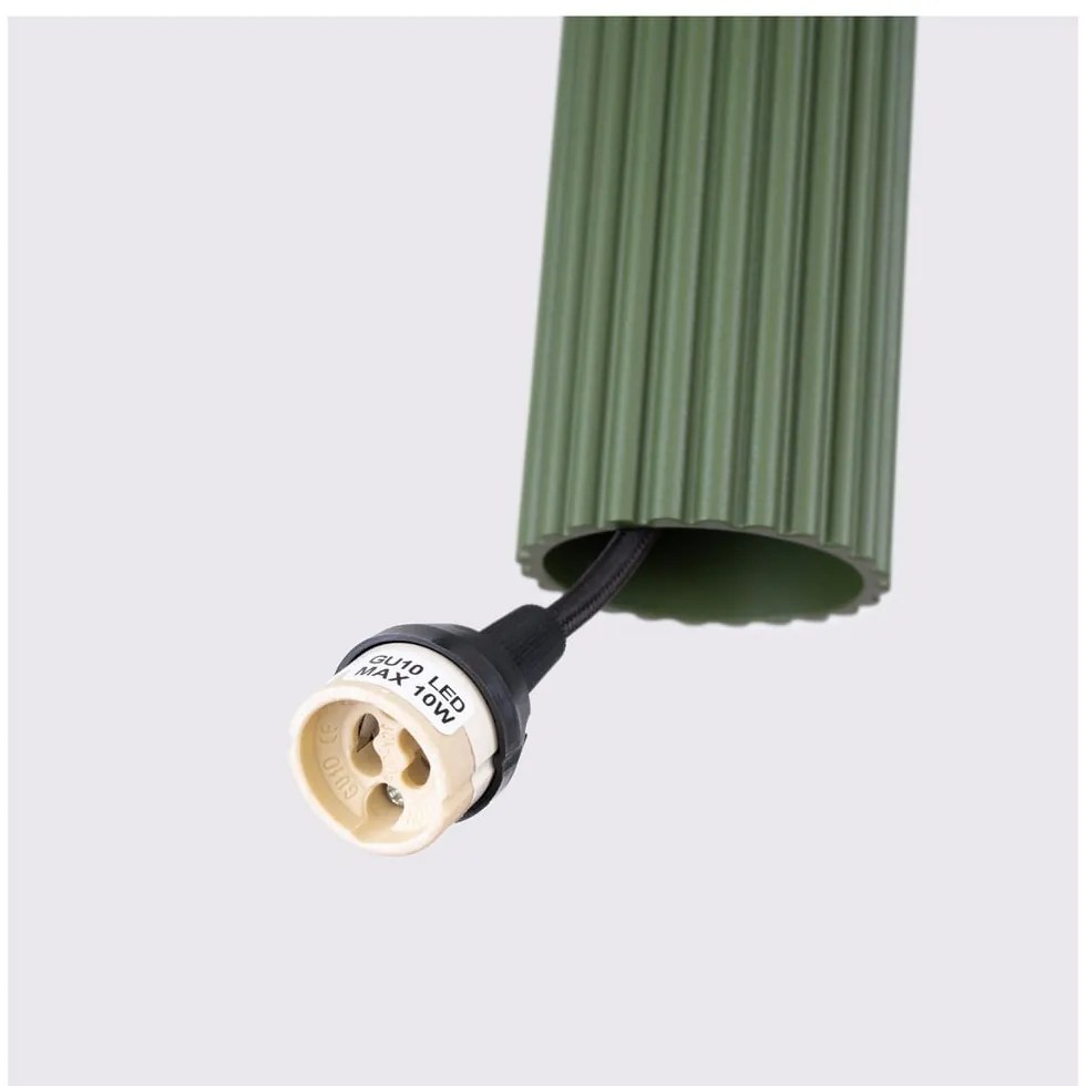 Zöld függőlámpa ø 19,5 cm Gleam – Sollux