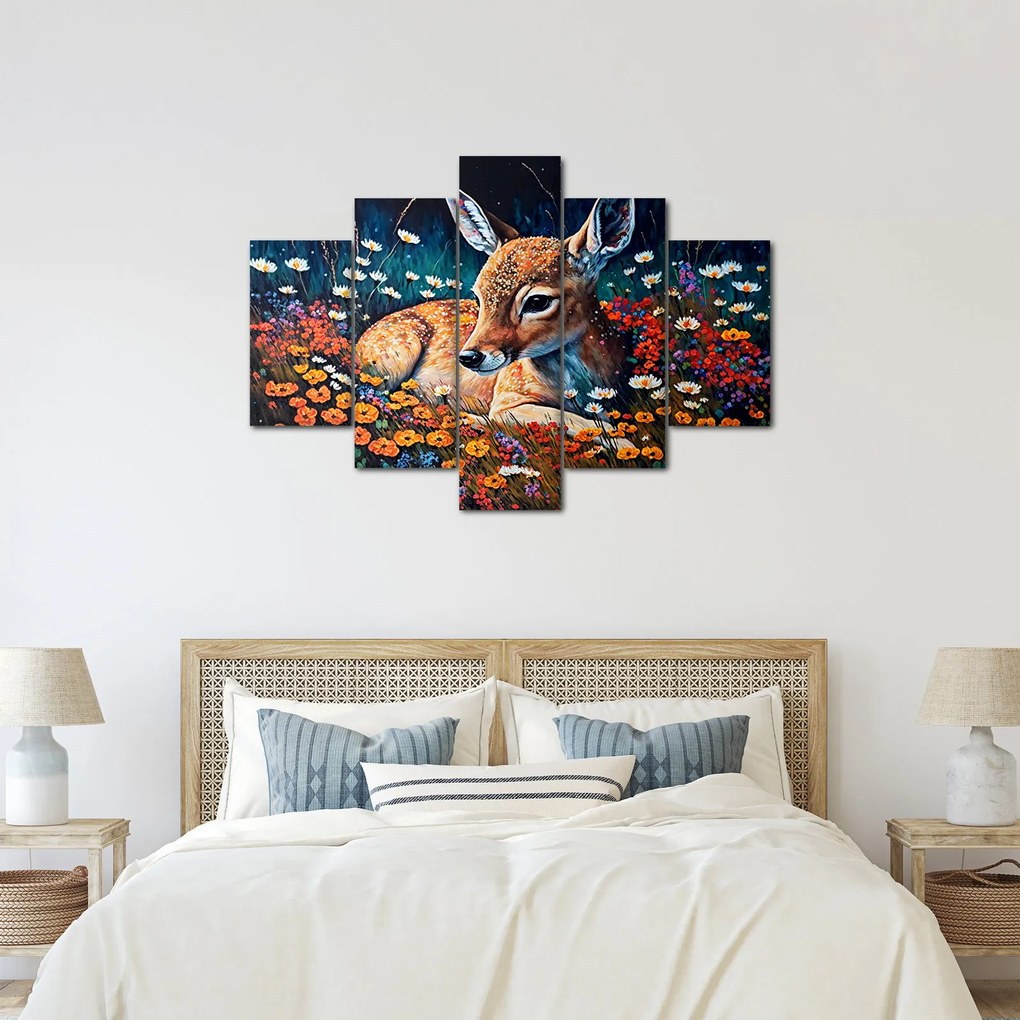 Kép - Festett szarvas (150x105 cm)