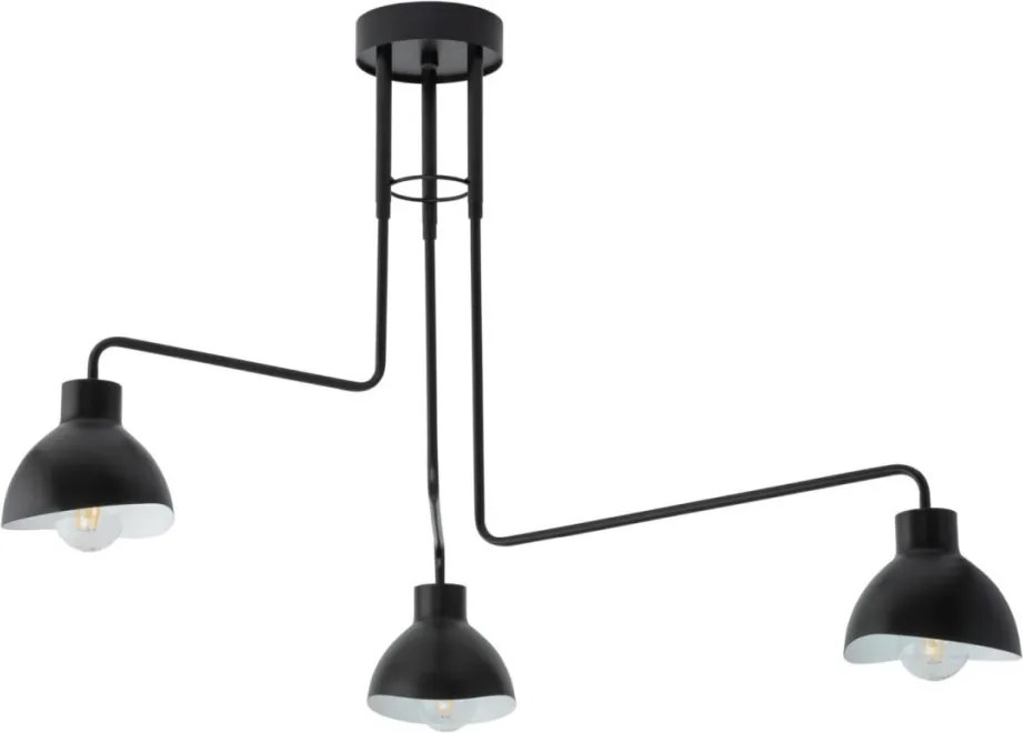 SIGMA LIGHTING 32449 HOLI Mennyezeti Csillár Fehér, Fekete E27 IP20