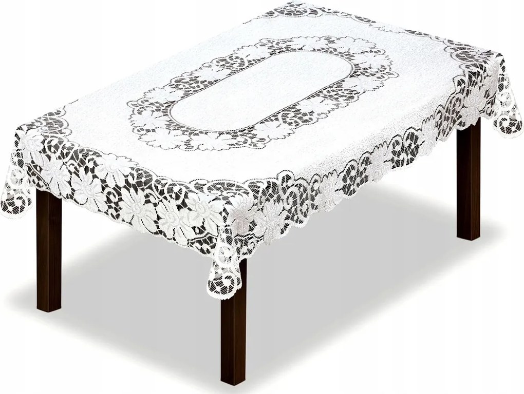 Abrosz minta 23825 méret 100x150cm téglalap k. fehér S.a.