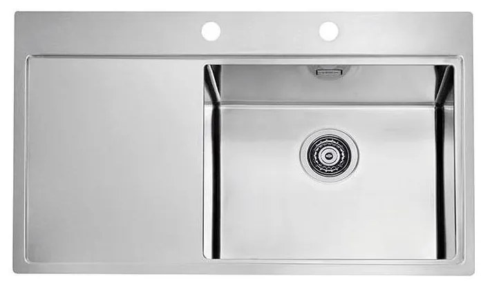 ALVEUS 1103653 - Mosogató PURE 86x52,5 cm satin, jobb