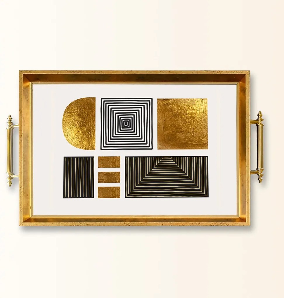 Üveg tálca, 38×24 cm – TPEA9877