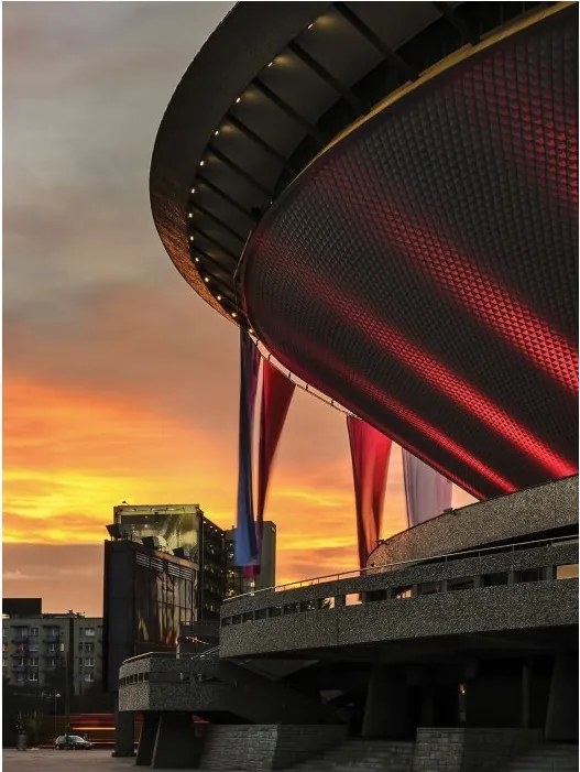 Fotótapéta Építészeti naplemente város vinil 184x254 +ragasztó