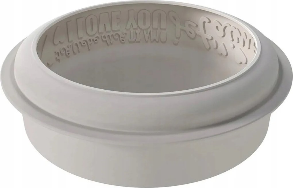 Végtelen szerelem szilikon tortaforma