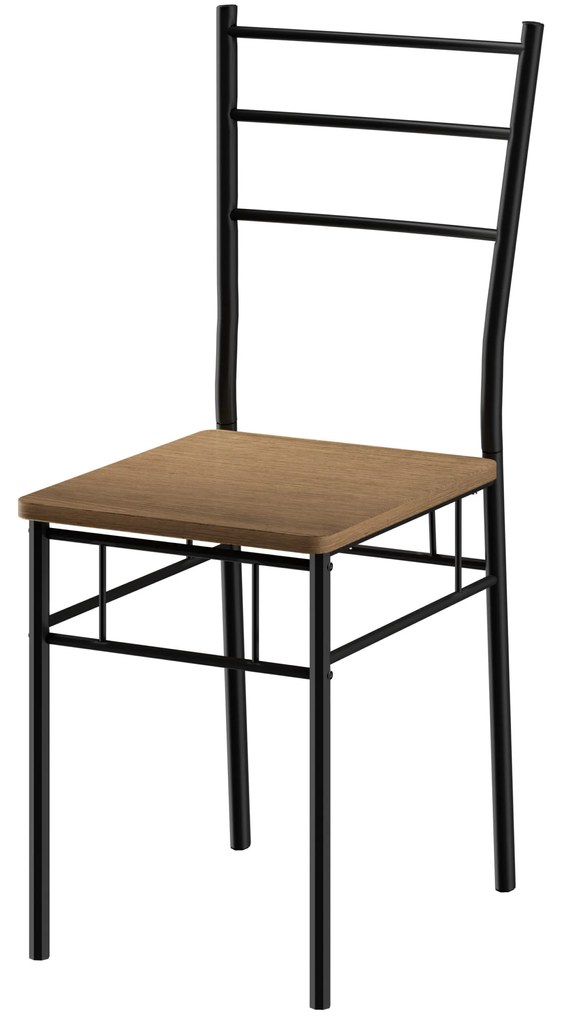 Casaria® Leo étkezőgarnitúra - barna