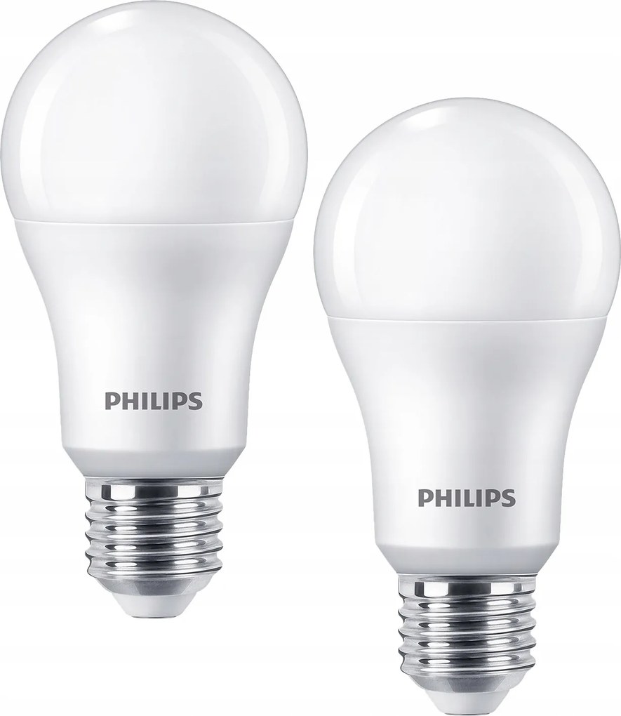 2PAK Led izzó E27 A67 13W 100W 1521lm 2700K Meleg Philips