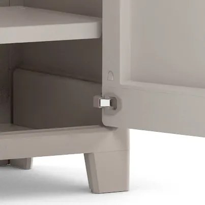 Keter Vízálló és zárható Gulliver Multispace műanyag szekrény 5 lábbal