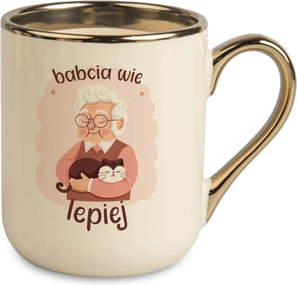 Bögre Ajándék Nagymama Napjára Nagymama Jobban Tudja, Mint Az Unokája Karácsony