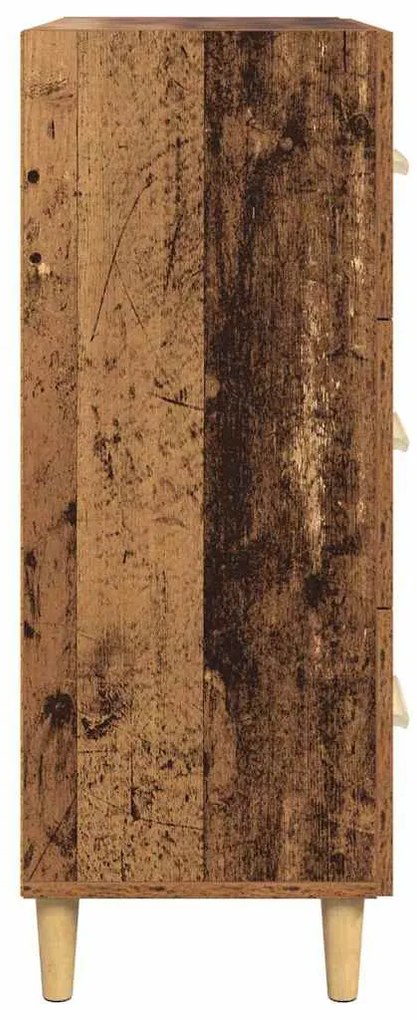 Széf Régi fa 34 x 69,5 x 90 cm Faanyag