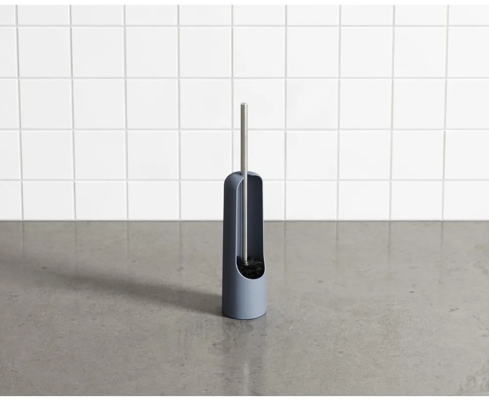 Kék műanyag WC-kefe Touch – Umbra