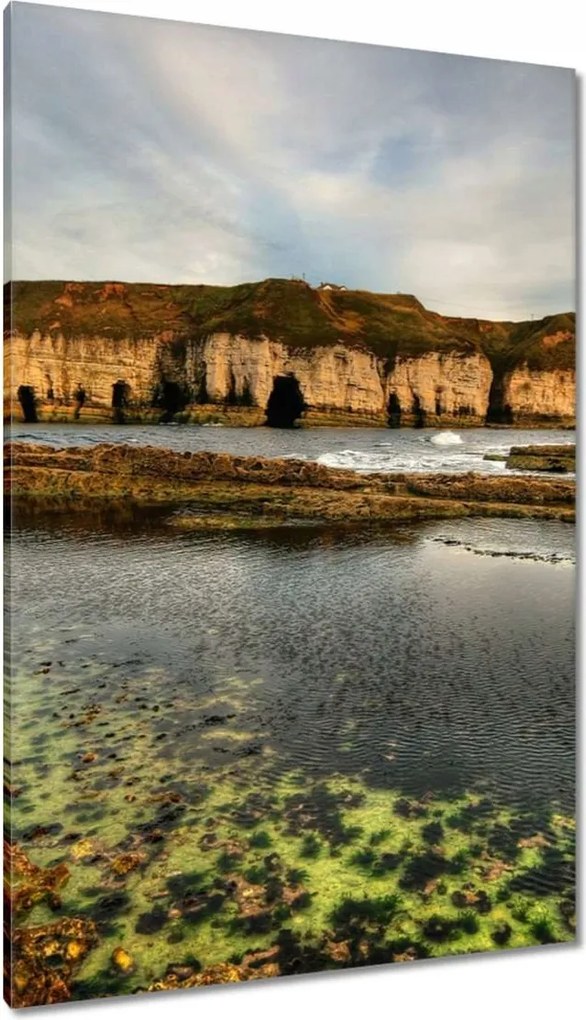 Vászonkép 80x120 Felhők a sziklák felett