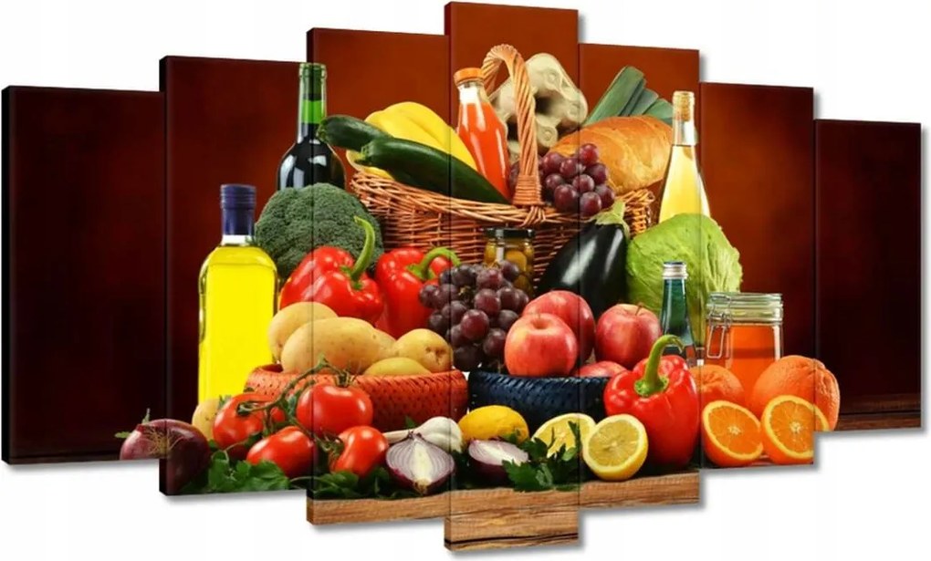 Képek 140x80 Gyümölcsök Zöldségek a konyhában