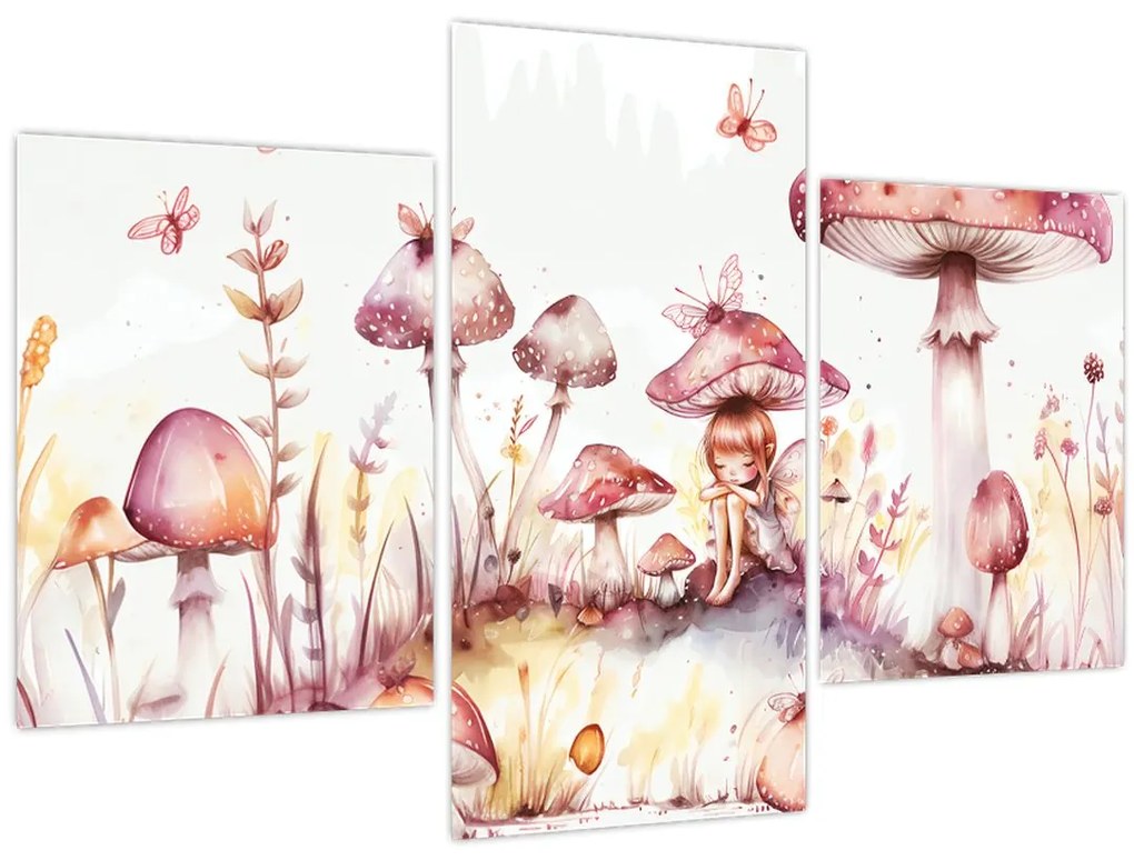 Kép - Rózsaszín tündér (90x60 cm)