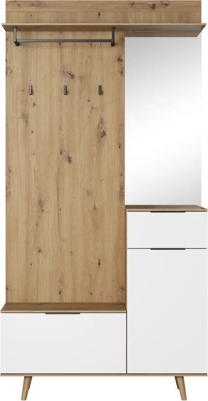 NORDIC A PRZEDPOKÓJ DĄB ARTISAN/BIAŁY