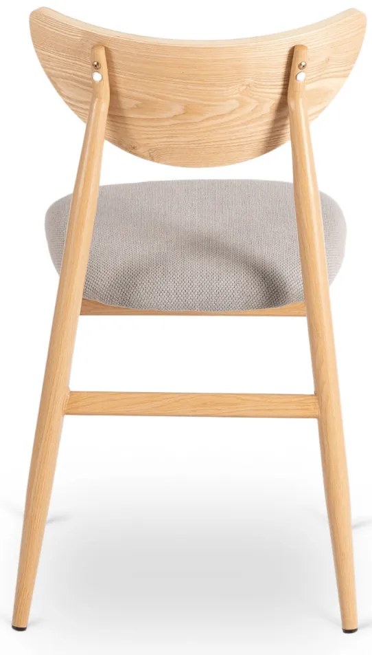 Tölgy/Szürke Étkezőszék BRAGA