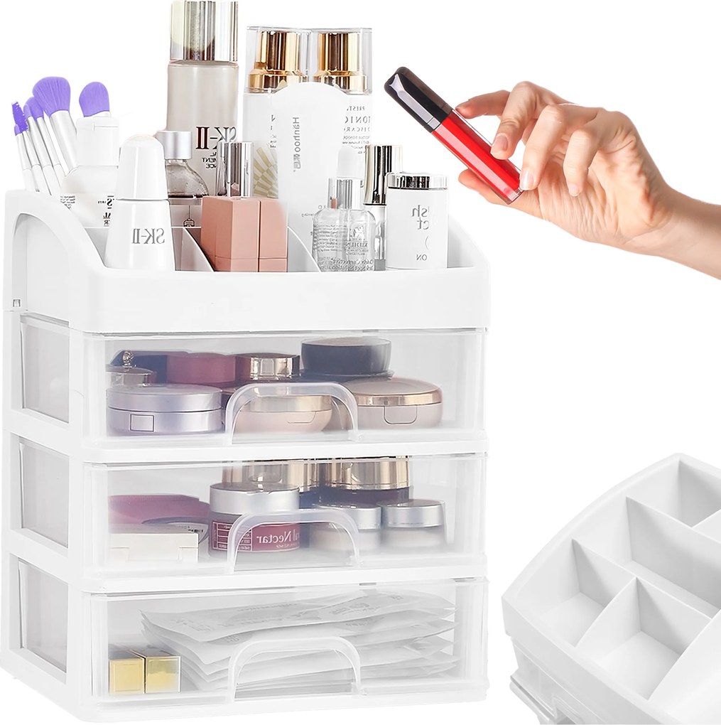 Doboz Rendezők Kozmetikai Doboz Ékszerek Fiókok Tároló