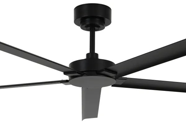 Lucci air 21616149 - MONZA mennyezeti ventilátor IP55 fekete, DO-val