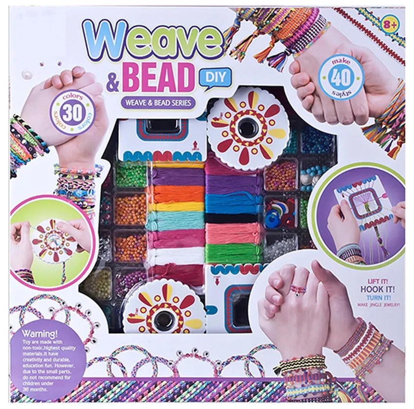 Játék karkötő készítő készlet