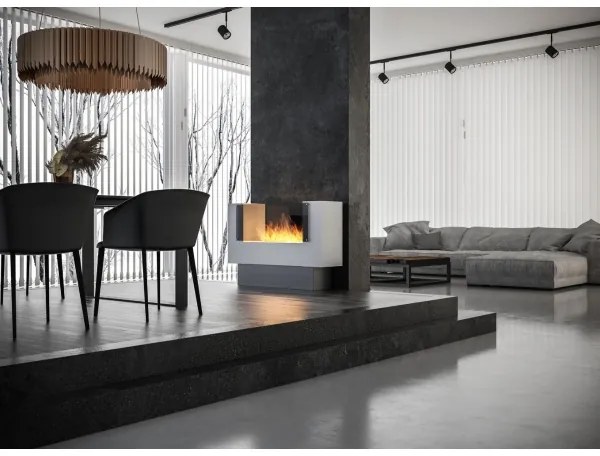 InFire - BIO kandalló 110x75 cm 3kW bifaciális