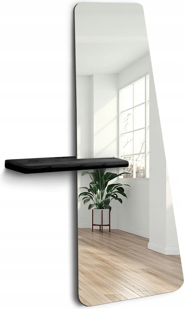 Mateo Shelf 40x150 szabálytalan álló tükör polccal 12x70