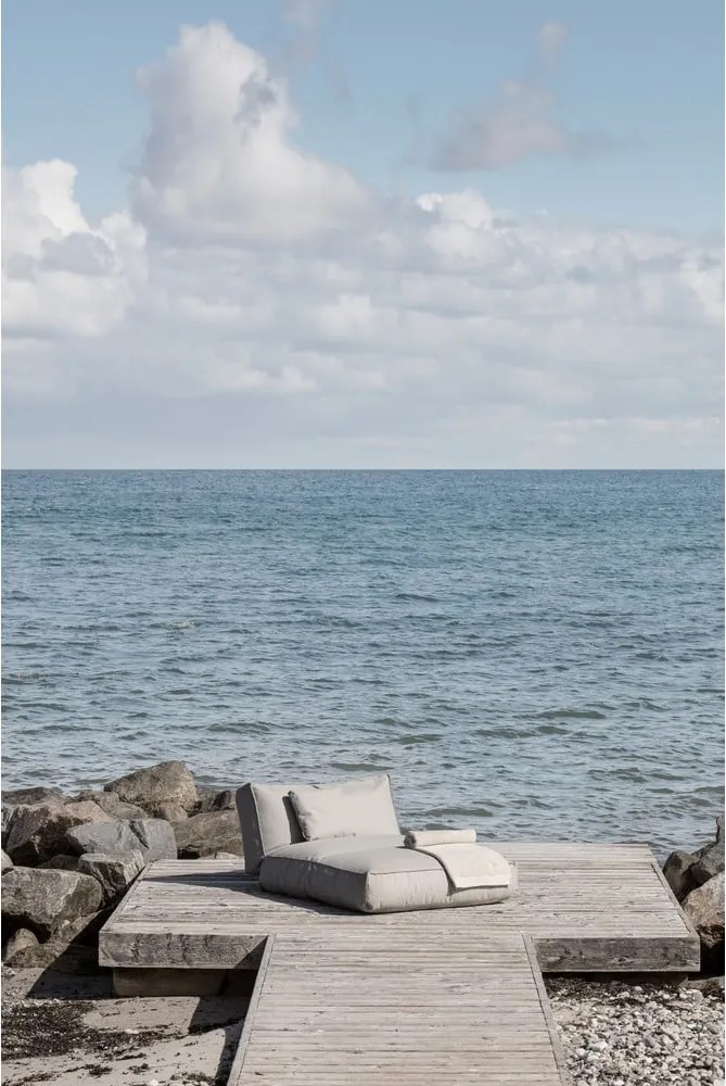 Stone szürke kerti nyugágy, 120 x 190 cm - Blomus