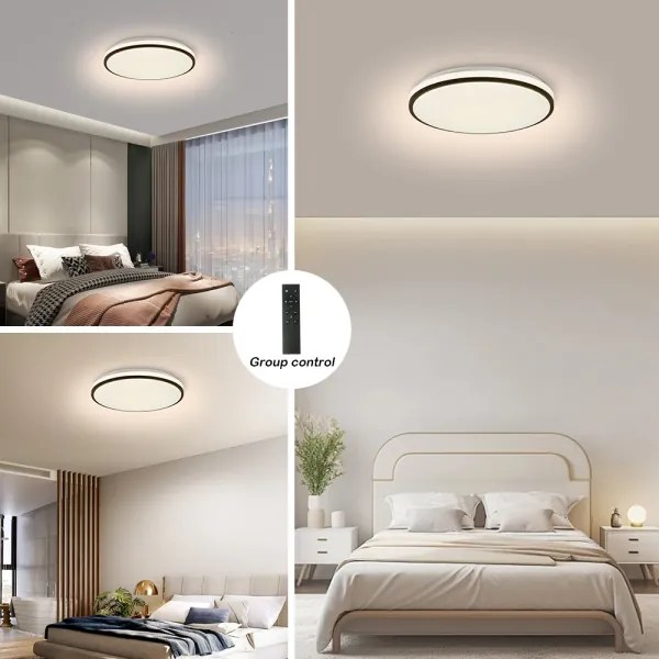 Brilagi - okos, dimmelhető mennyezeti LED lámpa 24 W / 230 V, átmérő 38 cm, Wi‑Fi (Tuya) + távirányító