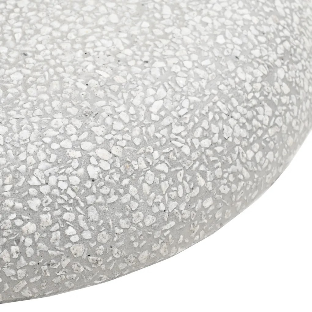 Napernyőalap 37/42/52/58mm oszlopokhoz Világosszürke Beton 20 kg