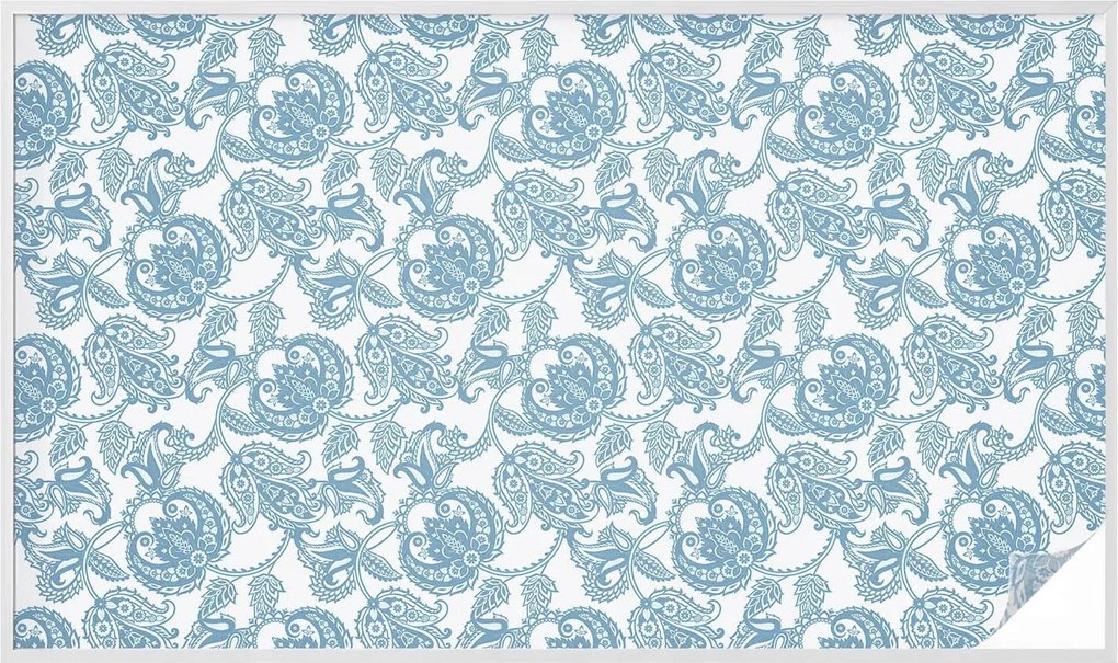 Szélvédőfólia Adatvédelem Ablak Kék díszek 200x116 cm