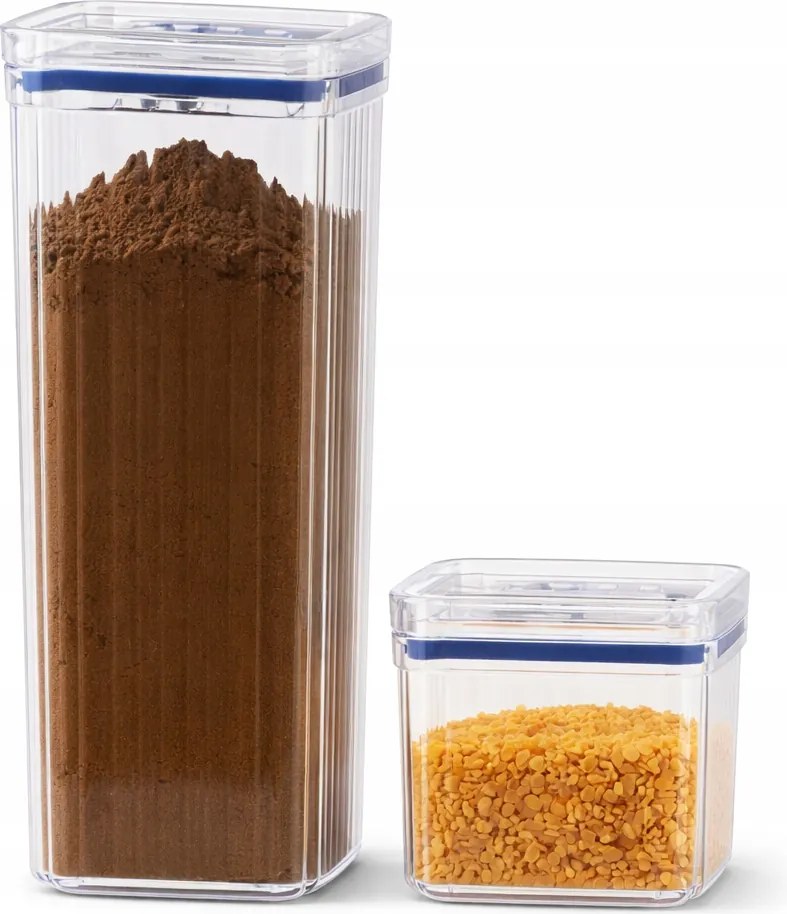 Smukee Ételtároló Edénykészlet Dombornyomott emeletes 1500+400ml gránát