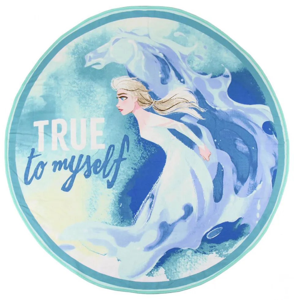 Disney Jégvarázs forma fürdőlepedő, strand törölköző 130 cm (Fast Dry)