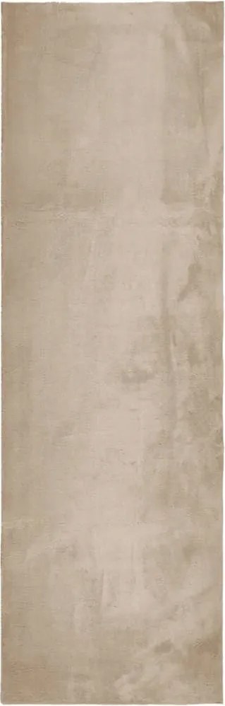 Huarte szőnyeg rövid sörtékkel, homokszínű, 80x250 cm