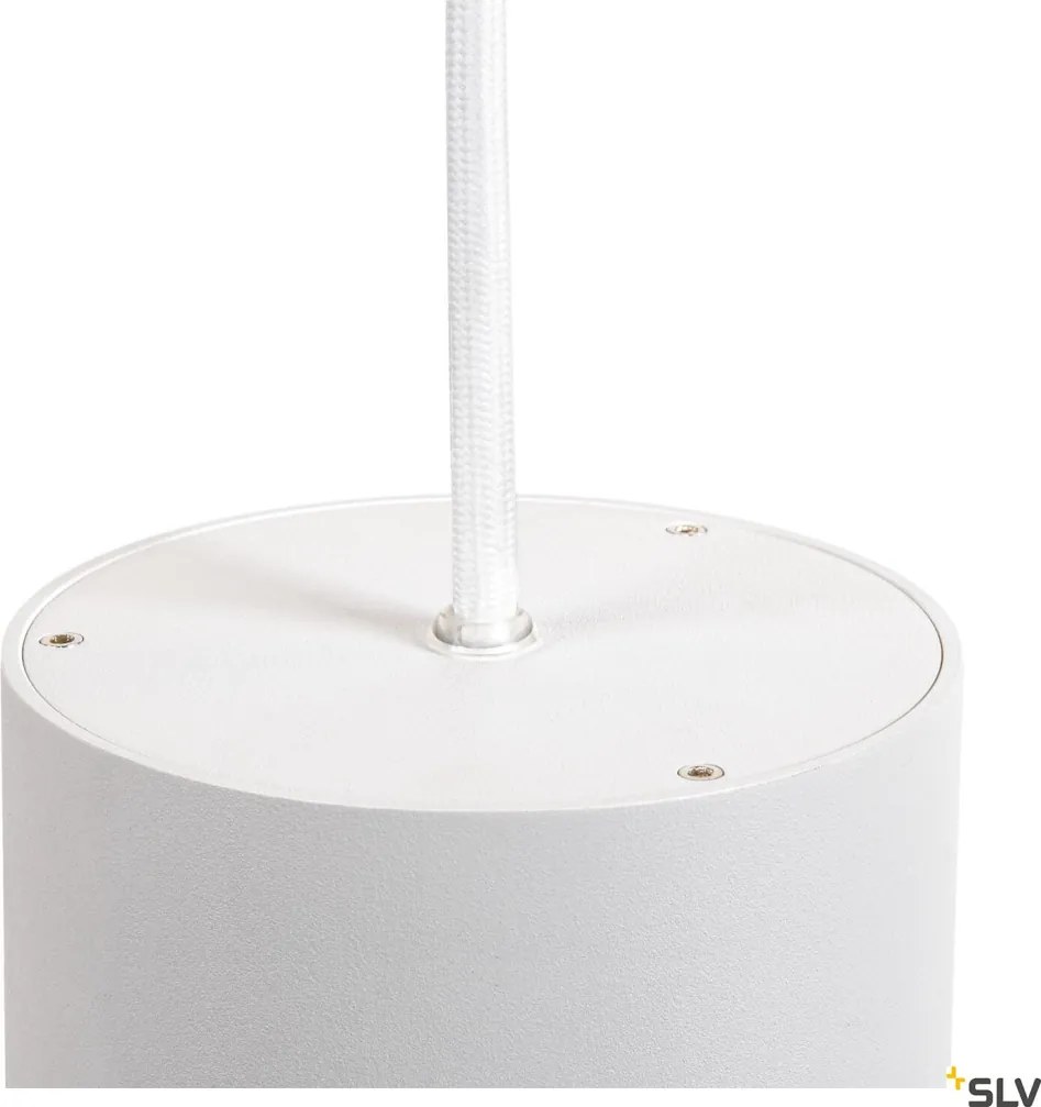 SLV 1004673 OCULUS Hengeres Függesztett Lámpa Fehér, Átlátszó LED IP20