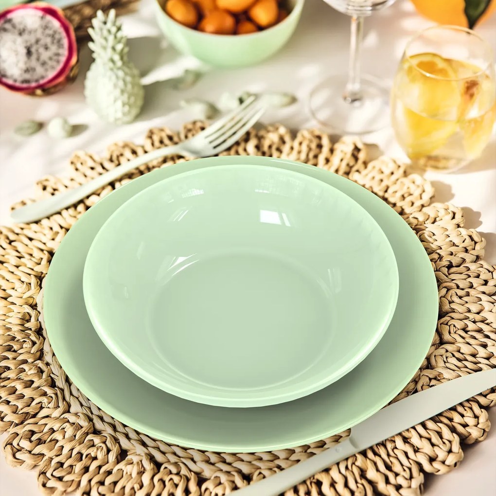 Luminarc 18 részes étkészlet Apy Paradise Green