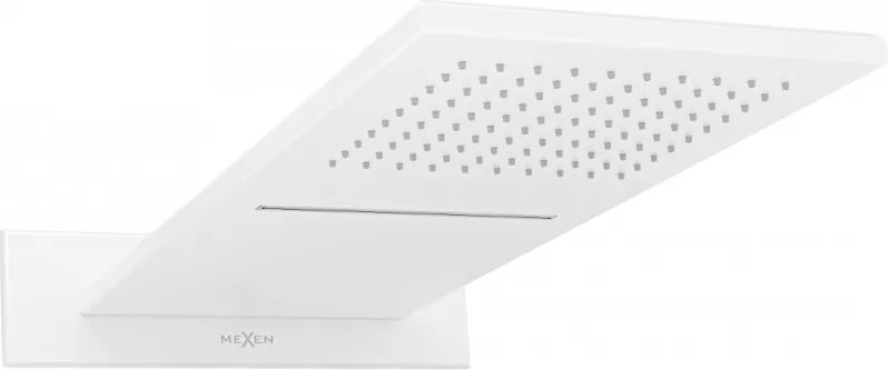 Mexen Waterfall esőztető slim 50 x 22 cm, fehér - 79190-20