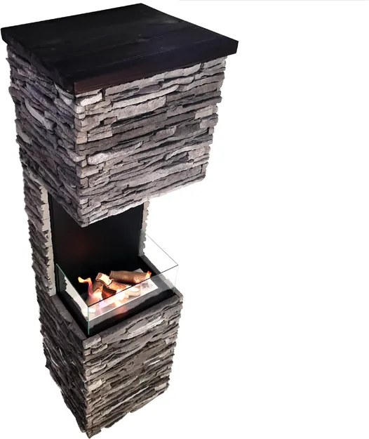 Biokandalló BIO FLAME Camelot Gray