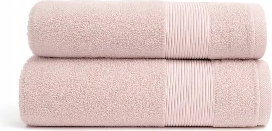 Portland pamut törölköző bordó 70x140 rózsaszín