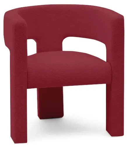 Bordó design fotel ALPAH B VELVET