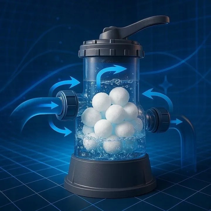 AQUA szűrőgolyók, 700g Monzana