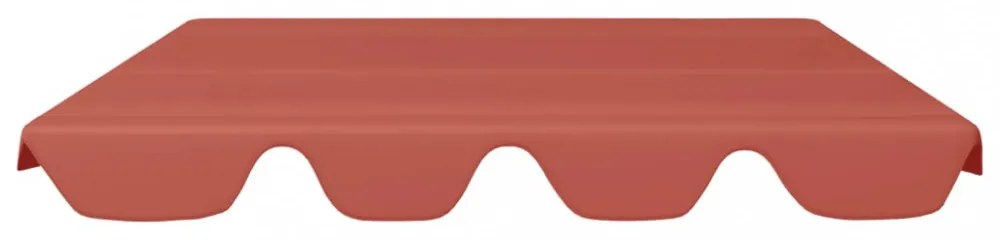 terrakotta csere ponyva kerti hintaágyhoz 150/130 x 105/70 cm