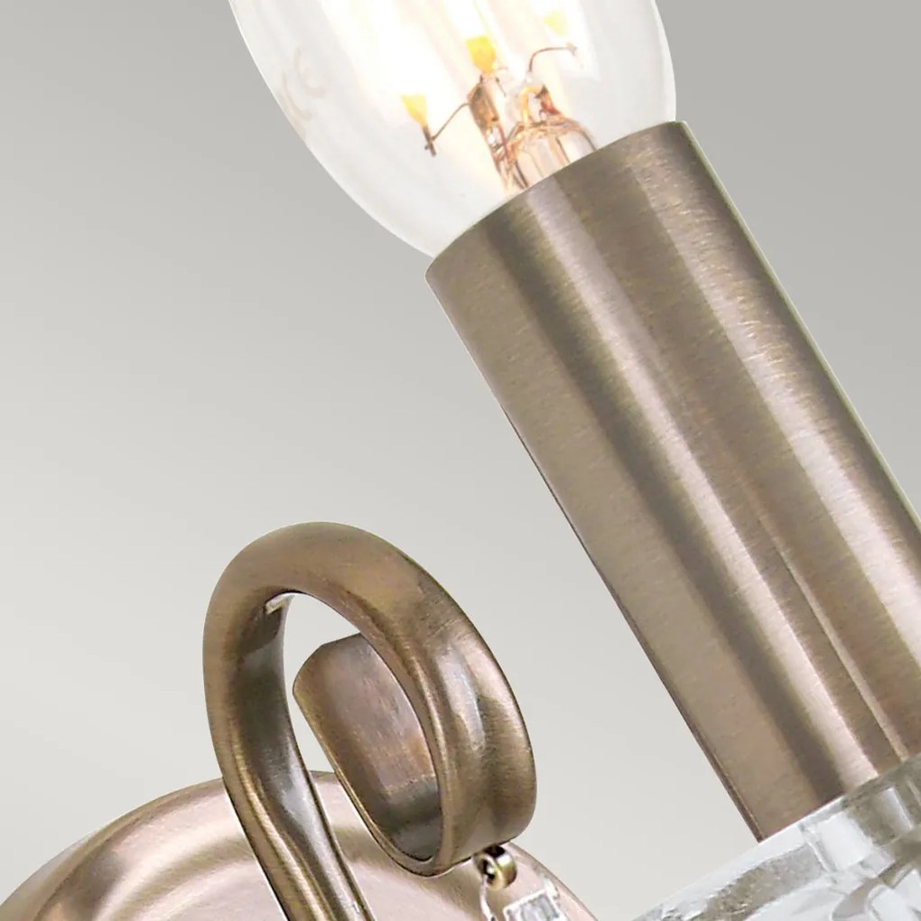 Elstead Lighting AEGEAN AG1-AGED-BRASS Fali lámpa 1x60W/E14