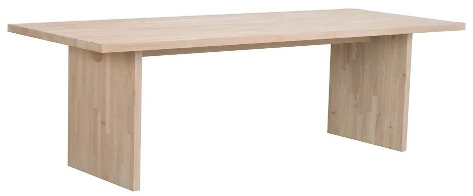 Tölgyfa étkezőasztal 240x95 cm Emmett - Rowico