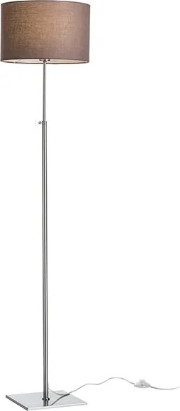 RENDL EDIKA stojanová hnědá matný nikl 230V LED E27 15W