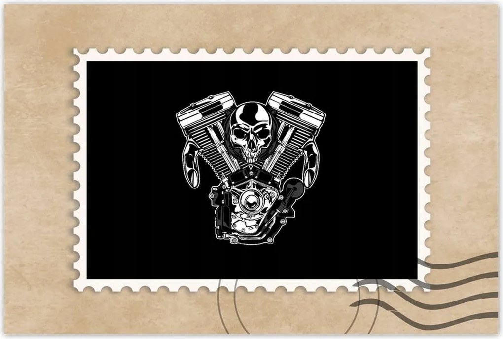 Poszterek 90x60 Motorkerékpáros hangulat