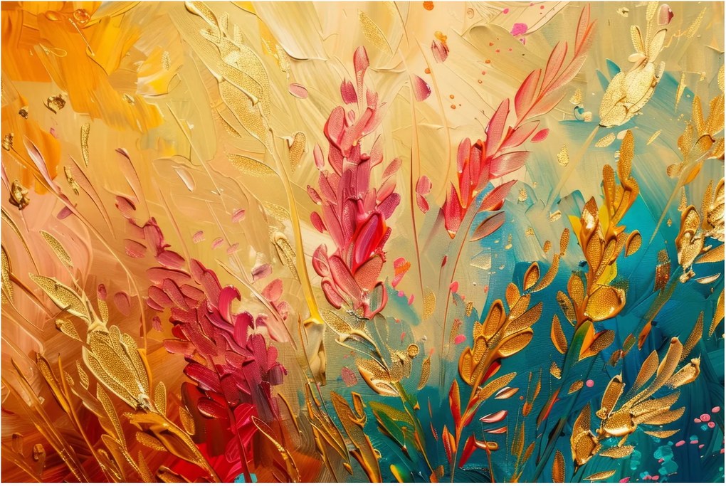 Kép - A mező festése (90x60 cm)