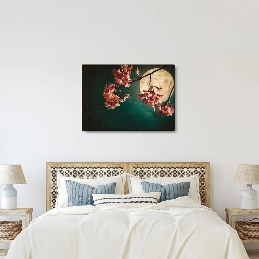 Kép - Sakura teliholdkor (70x50 cm)
