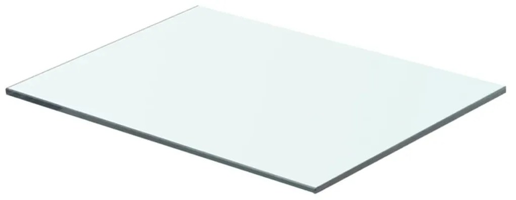 40x25 cm átlátszó panel üvegpolc