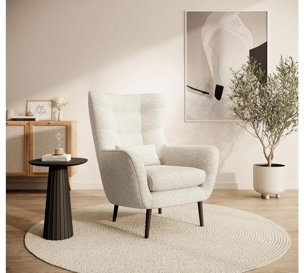 Fotel Veneza 2 (krém + fekete). 1099275
