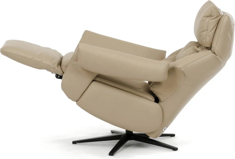 Elektromos relax fotel krém bőr TV-B3980 CRM3