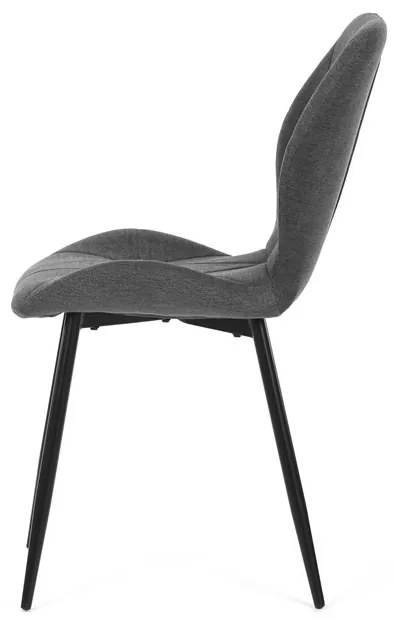 Étkezőszék szürke szövetkárpittal. CT-285 GREY2