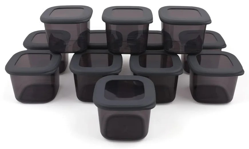 Élelmiszertartó doboz szett 12 db-os Fresco – Hermia